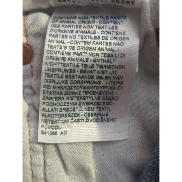 Levi's 501 Skinny Jeans Men's 27x28‎ Denim Button Fly Light Wash Casual Stretch - Picture 12 of 16